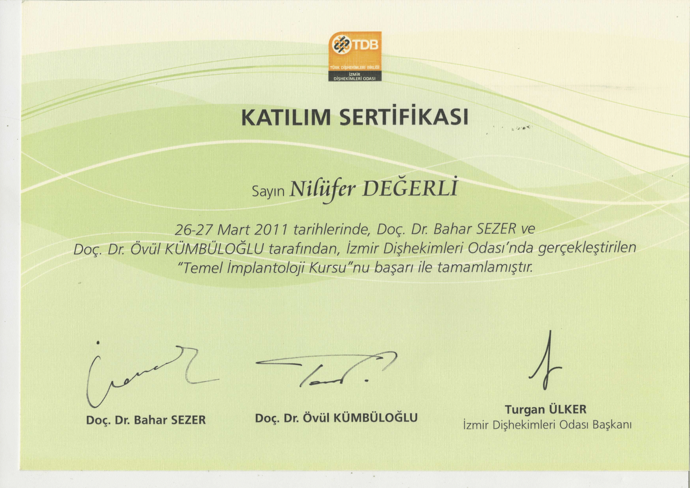 Sertifika 15
